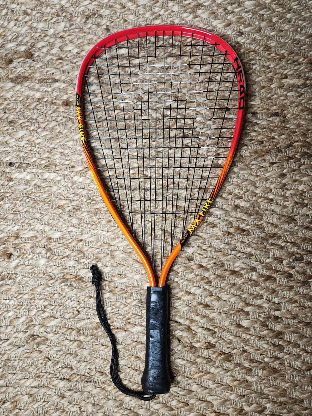 Head MX Fire Racquetball Racquet Strung w/ Cover Metalix Technology